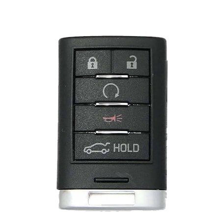 Keyless Factory 2013-2015 Cadillac ATS XTS / 5-Button Smart Key w/ Trunk / PN: 22856930 / NBG009768T RSK-GM-68TT